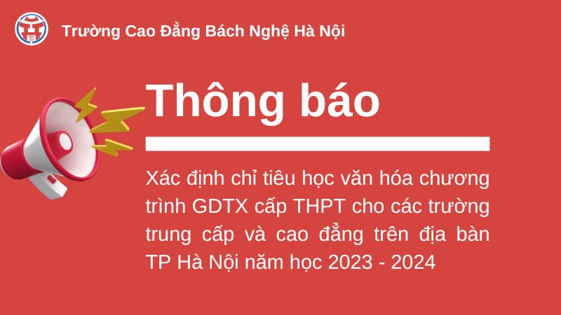 Thông Báo